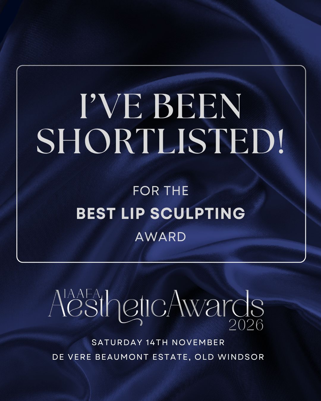 Essex Sanctuary shortlisted – Best Lip Sculpting